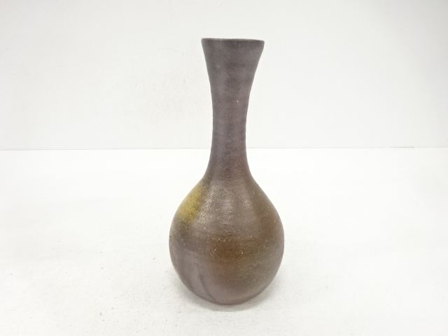  備前焼　泰山窯造　花入